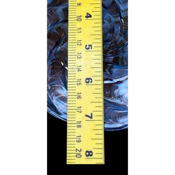 Art Glass Swirled Multi-Colored Decor Gallery Wall Art Accent Cabinet Bookshelf - Picture 11 of 11